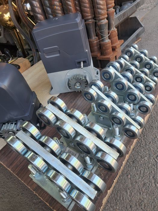 Ролики на откатные ворота!