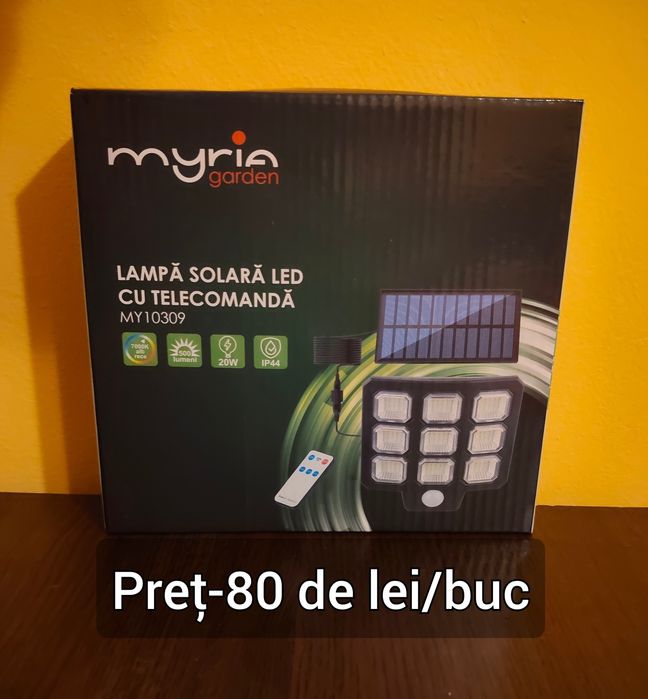 Lampă solară led