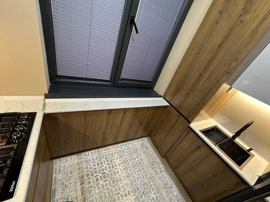 ЖК Assalom Bog'lar | 2-комнатная 40 м² | Вид во двор