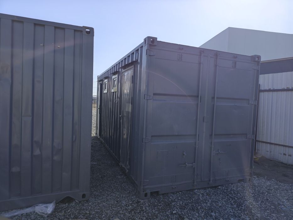 Kоntenirlardan Kuchma Ofes Magazin Контейнер Офес Магазин Санузел