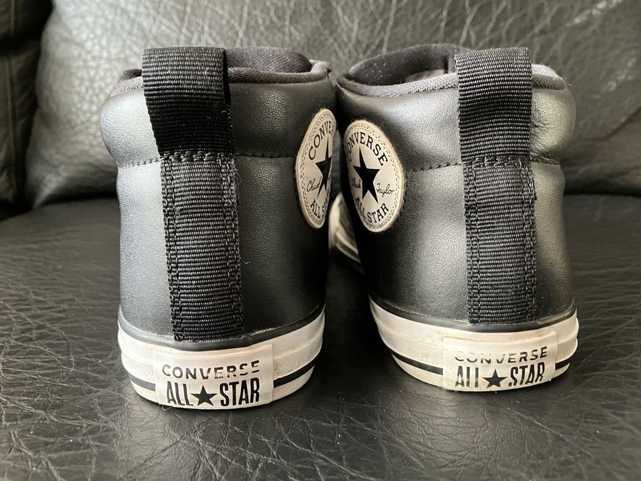 Детски кецове Converse Chuck Taylor All Star Street Leather N38