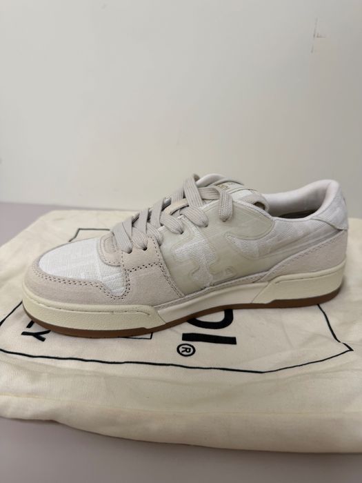 Fendi Match Sneakers Beige
