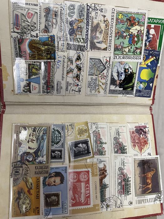 Марки разные. Филателия
