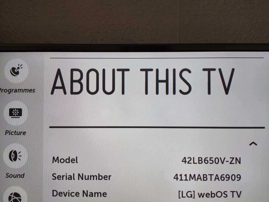 TV LG 3D Pasiv LG 42LB650V 120Hz 42" 107 CM Functional Dar CU PROBLEME