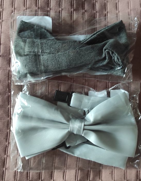 Мъжки костюм, риза, папийонка - XL размер