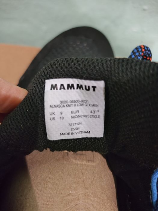 Нови обувки за туризъм и планинско бягане Dynafit,Mammut, Garmont