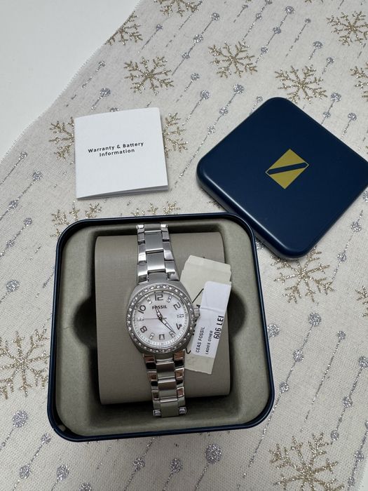 Fossil dama Nou cu eticheta, cu garantie 2 ani