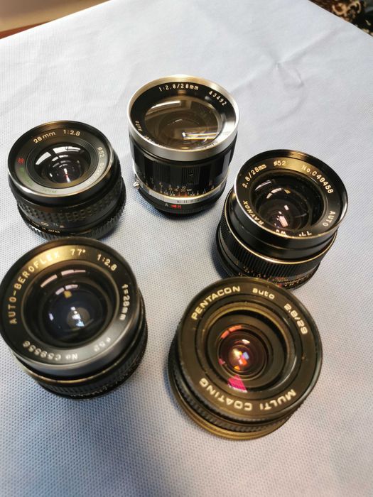 Obiective M42, FD, , Leica R, Exakta