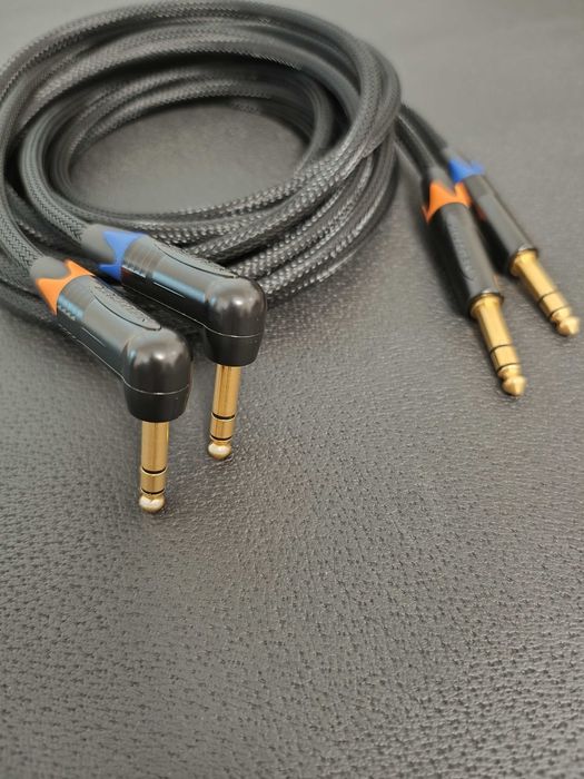 Cablu Audio Profesional Canare cu conector Neutrik Jack 6.3 mm TRS
