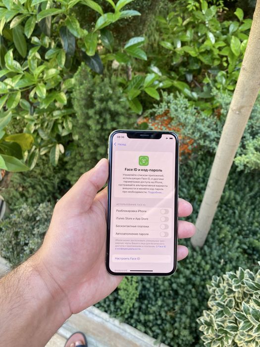 Iphone xs ayfon xs 64gb oq sotiladi tel ideal aybi yo face ishlidi