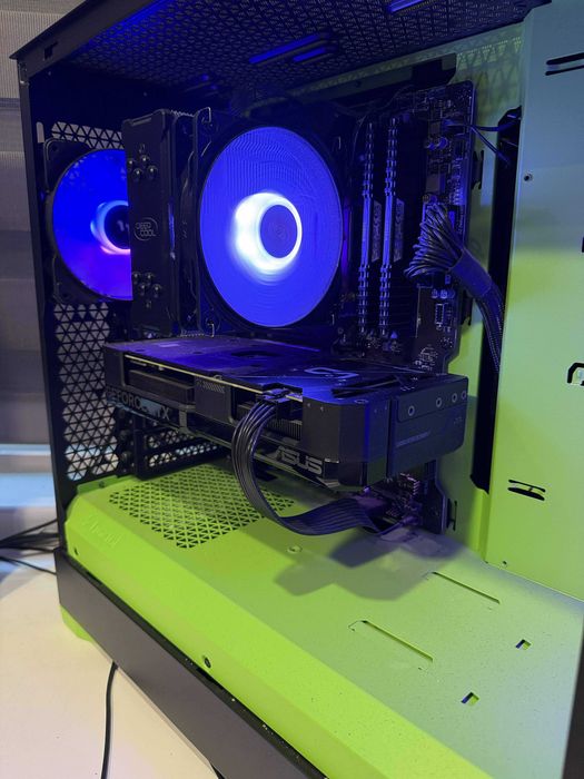 Геймърски компютър, Ryzen 5600, RTX 4070 OC 12GB, 16GB RAM, 1TB SSD