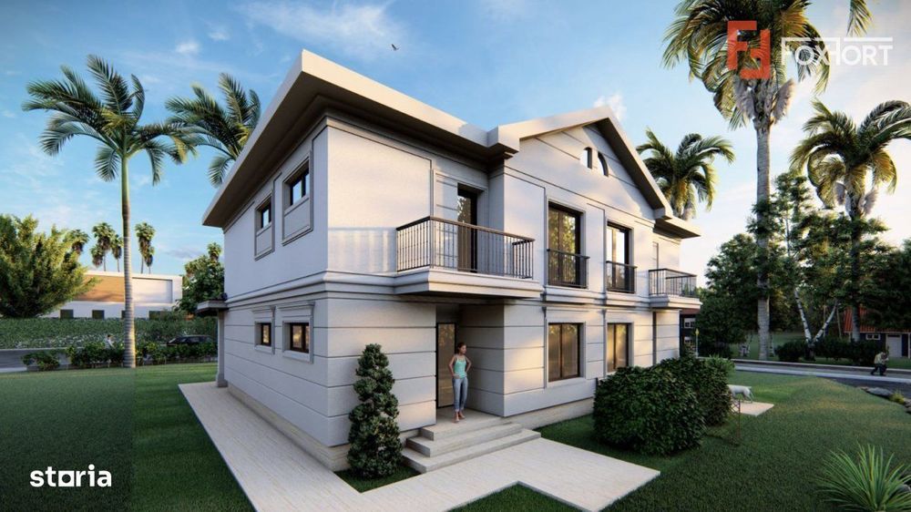 Duplex 5 camere, Sacalaz - Arhitectura moderna