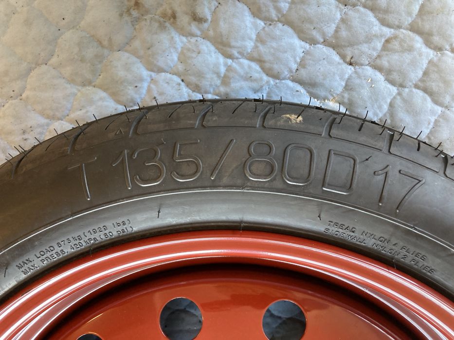 Roata Rezerva Slim Kia Hyundai Honda Toyota Suzuki 5x115 135 80 R17