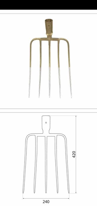 Лопата - Гребло - Търмък - Гребен за животни