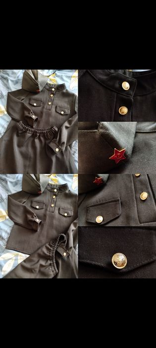 Военный костюм для девочки