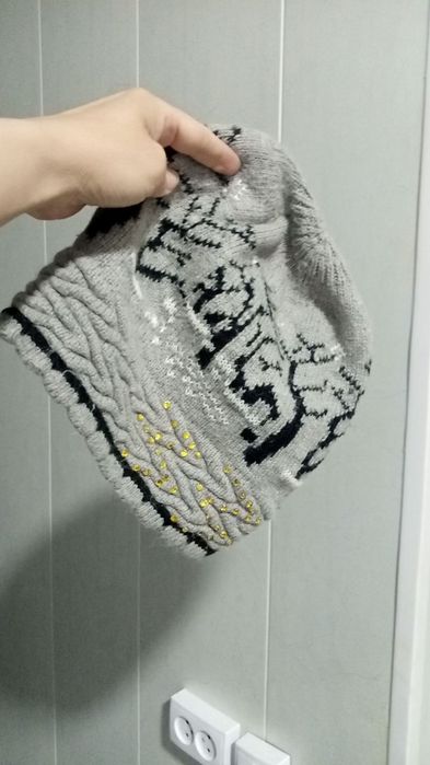 шапка и шарф комплект для женщин