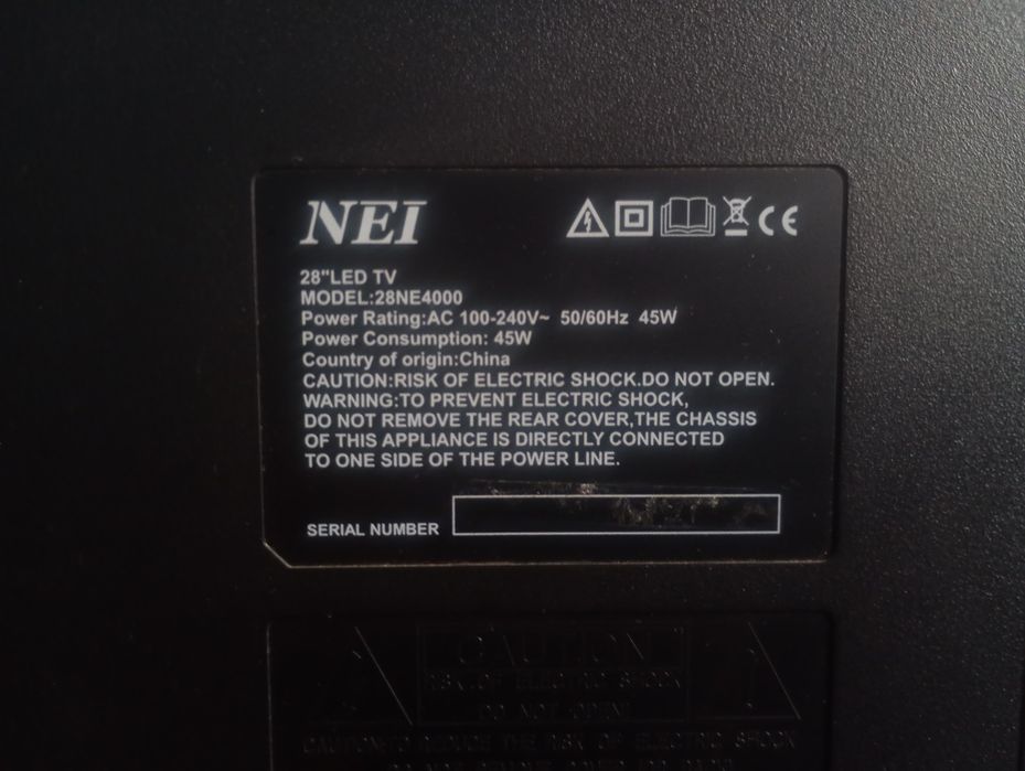 Vand TV NEI  28NE4000