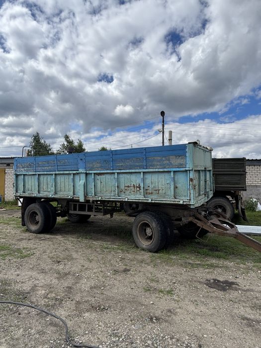 Камаз бортовой  с прицепом 6.2м