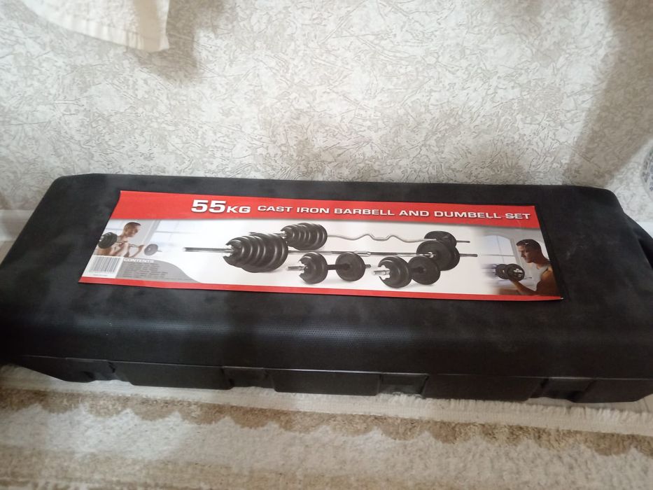 Разборные гантели и штанга