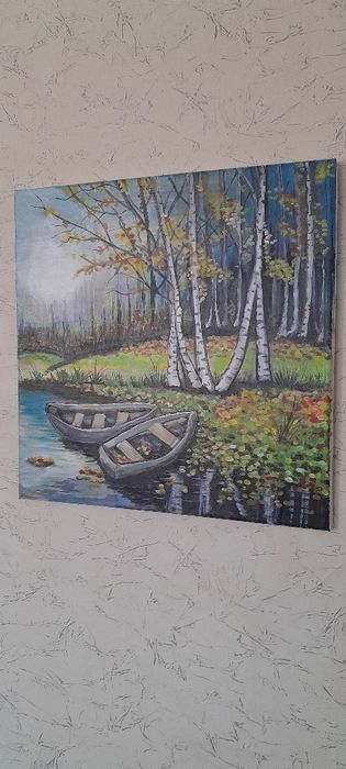 Авторски картини, акрилни бои