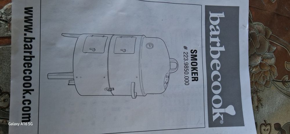 De vizare barbeque et fumoire nou neutilizat