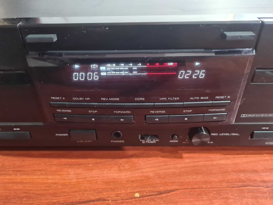 Dublu casetofon deck Kenwood KX-W4080