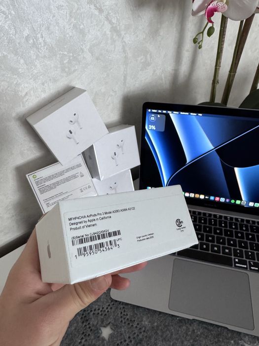 AirPods Pro 3 ANC 100% activ - Noi Sigilate Calitate premium