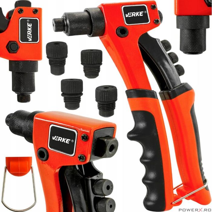 Pistol manual pentru nituit 2,4-4,8mm Verke