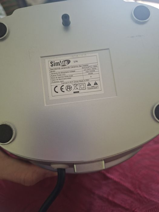 Aerotermă Ceramică Simbio PTC-150A