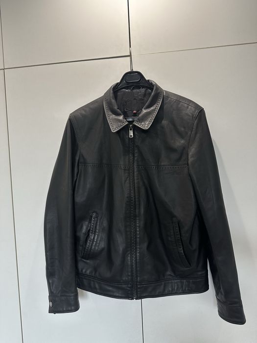 Кожанная куртка мужская