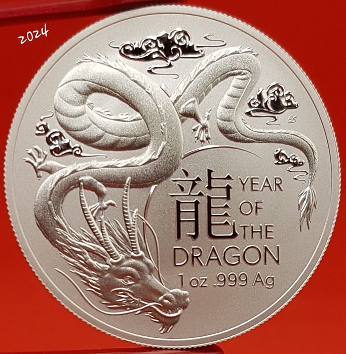 Australia RAM Lunar, China Mint monede lingou argint 999