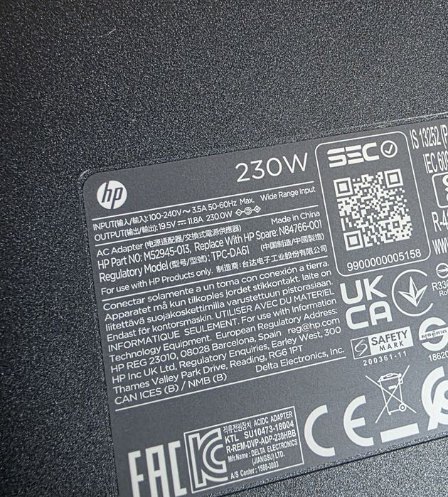 HP Thunderbolt 4 Ultra 180W G6 Dock - Performance Dock
