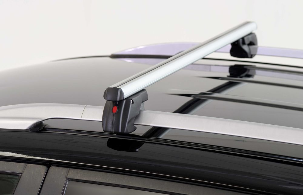 Bare transversale Menabo Sherman Silver XL pentru bare longitudinale