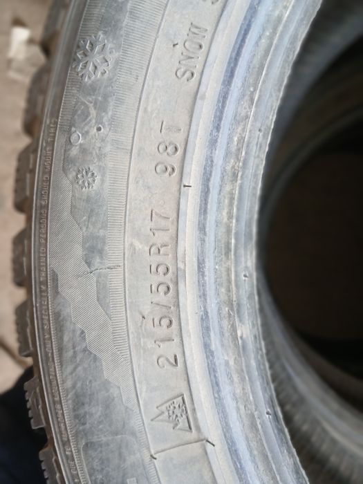 215/55/17 б/у из Грузии