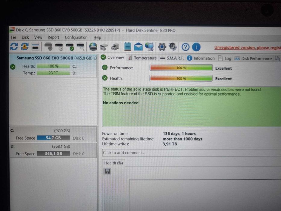 SSD Samsung 860 EVO 500 GB