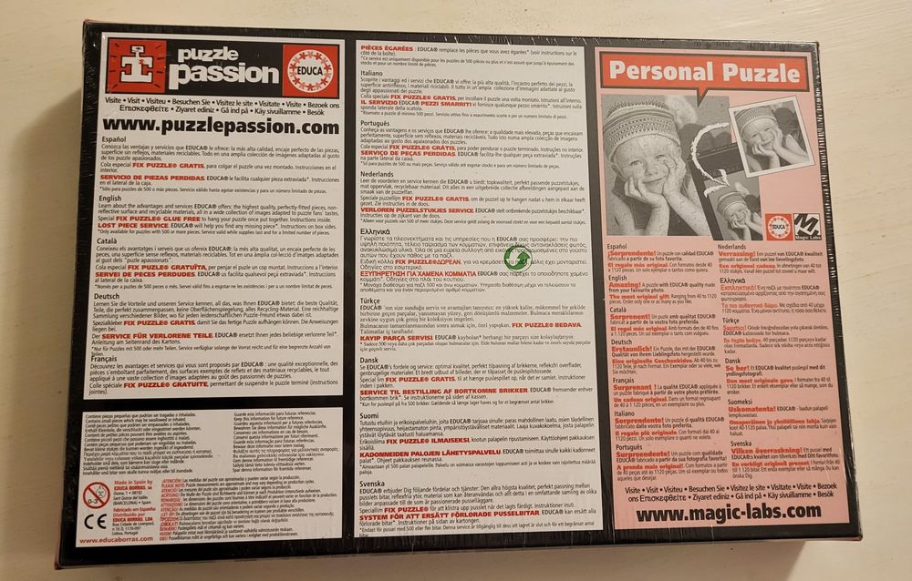 Пъзел EDUCA - 500 - Ново