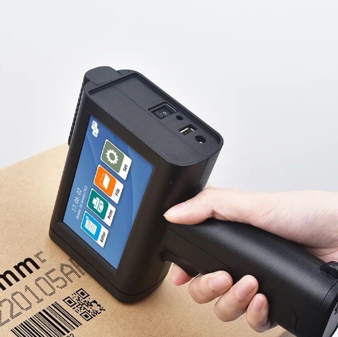 Принтер маркиратор «CHIPSIZ» Дата Сана Логотип QR код Штрих код Филера