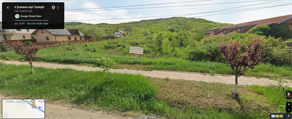 Teren 11.700 mp bariera Tomesti