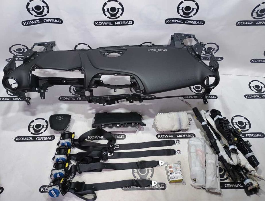 Toyota C-HR 2 - 2024 - kit airbag - plansa de bord - centuri siguranta