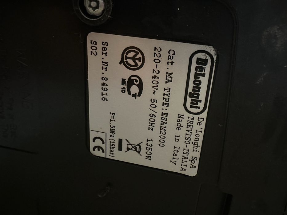 Кафе машини на части -Делонги и саеко