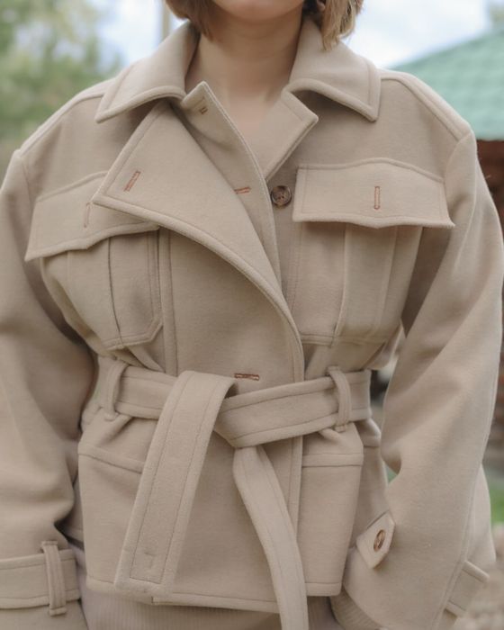 Ппальто из шерсти