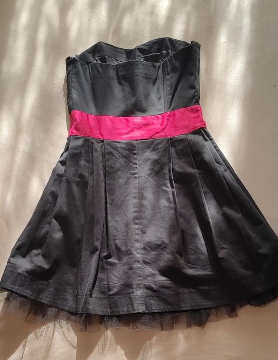 Rochie neagra de cocktail, mărimea 38