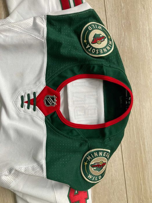 Adidas Адидас Minesota Wild NFL Dubnik hockey jersey хокейна джърси L