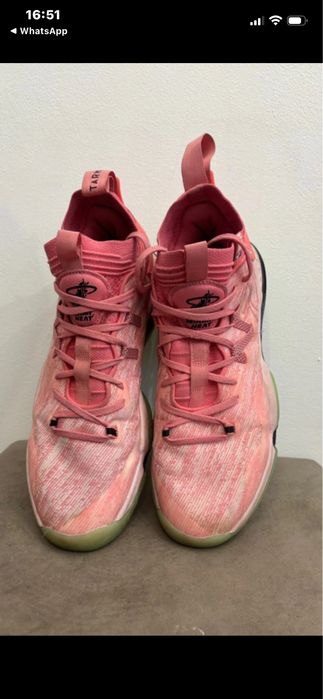 Papuci de baschet Mid-rise SE900 - Pink/NBA Miami Heat