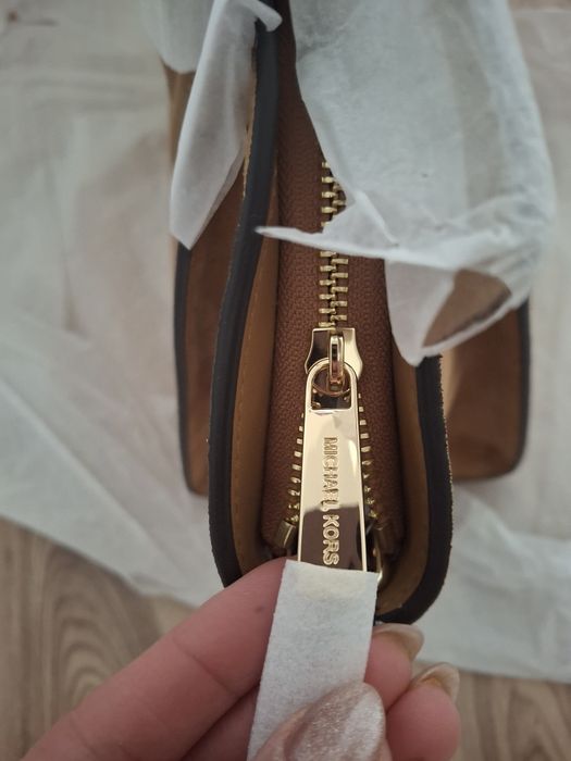 Michael Kors от естествена кожа чанта