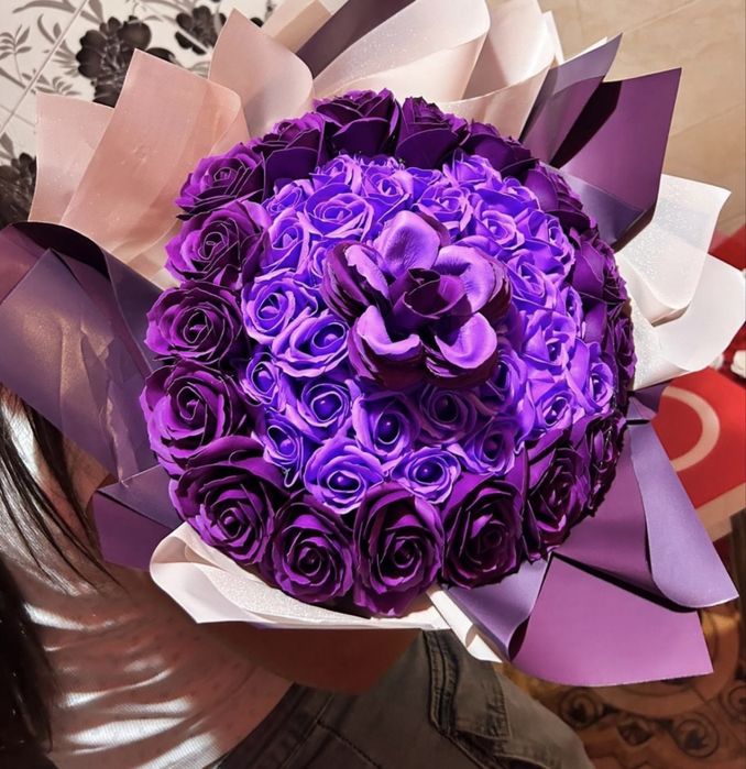 Buchete cu flori din sapun