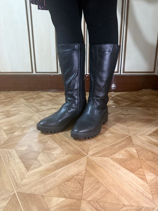 Сопоги зимние кожаные