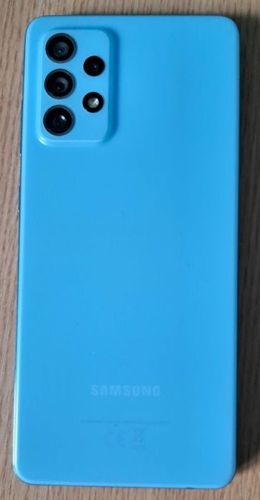 Samsung Galaxy A72 Dual SIM, culoare albastru deschis (Awesome Blue) memorie de128GB, 6GB RAM – Ca Nou, Pachet Complet, Unic Proprietar