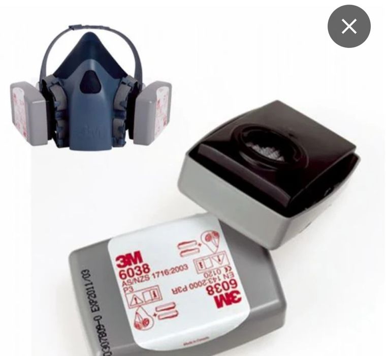 Filtre 3M 6038 p3 , se potrivesc la orice masca 3M