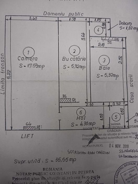 VÂND APARTAMENT 1 CAMERĂ, comision 0%.